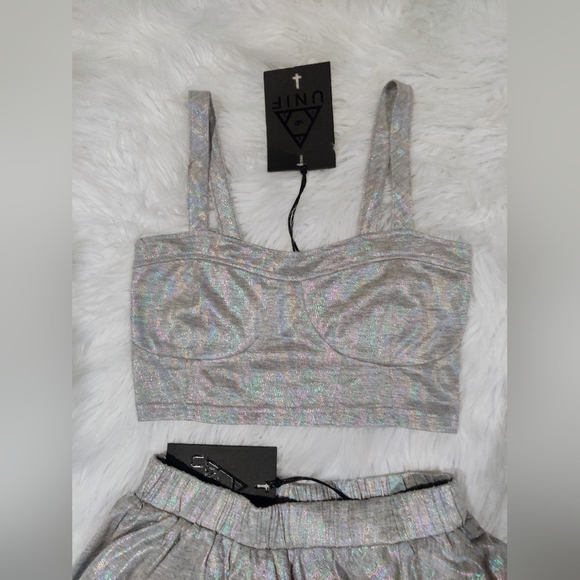 🌼HoSt💫PiCk🌜UNIF Spillz Skirt & Top Set - Picture 4 of 6